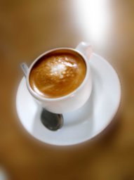 Espresso restricto, de Cafe Cafe en Ponce